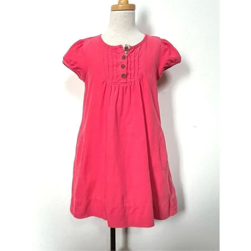 mini Boden Girls 7/8 Red Corduroy Dress BUY 2 GET 1 FREE